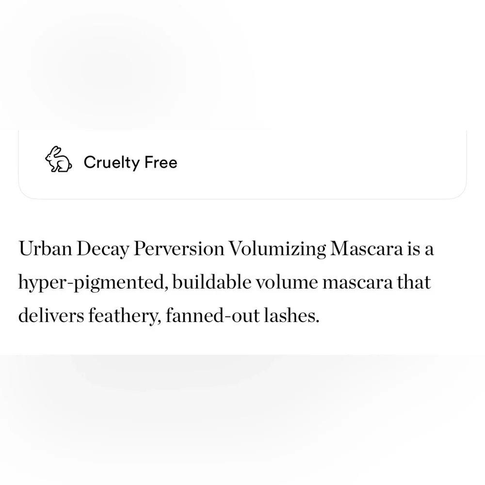 $7❤️‍🔥 Urban Decay Perversion Mascara 👁️ NEW IN BOX Black